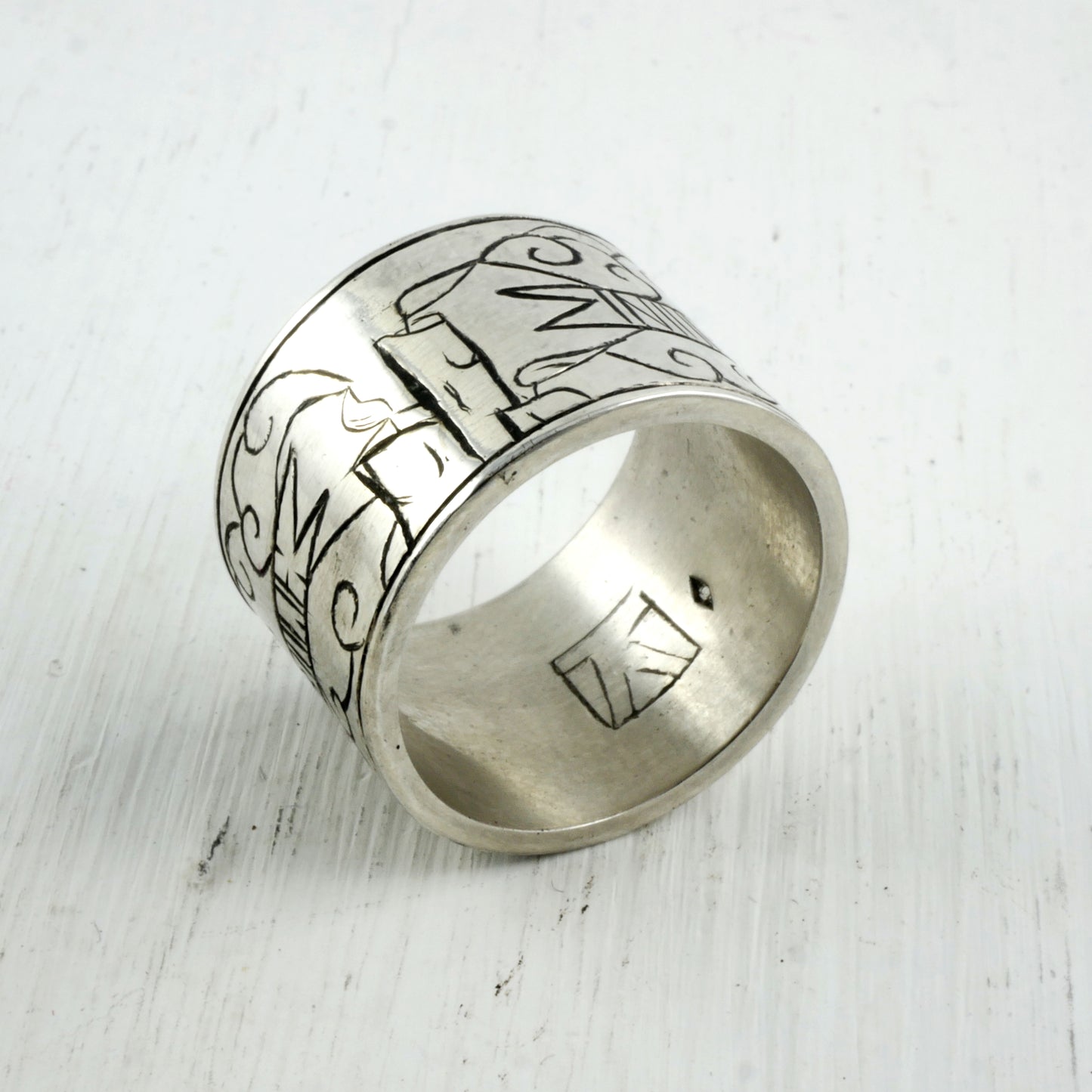 ANNEAU MANTEGNA - Argent et Or
