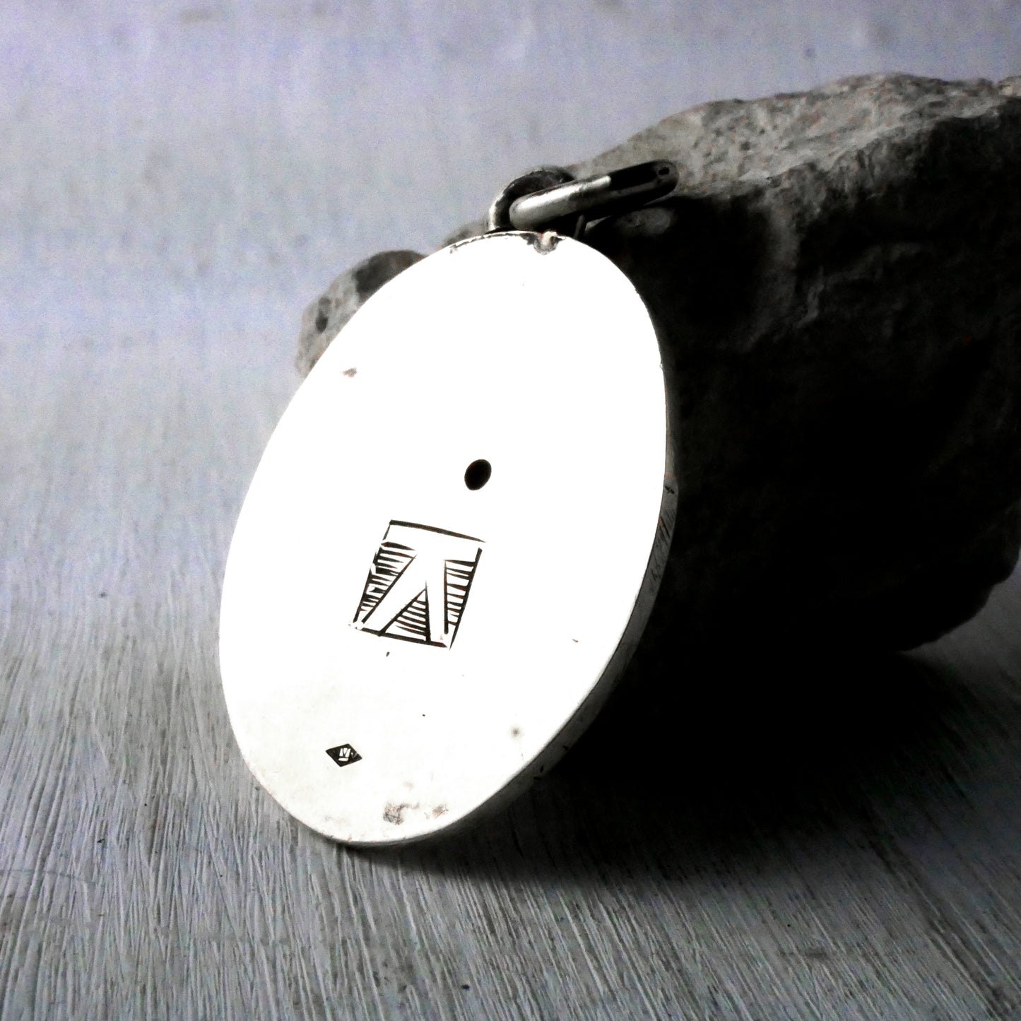MEDAILLON AMORIS - Argent 925, Grenat