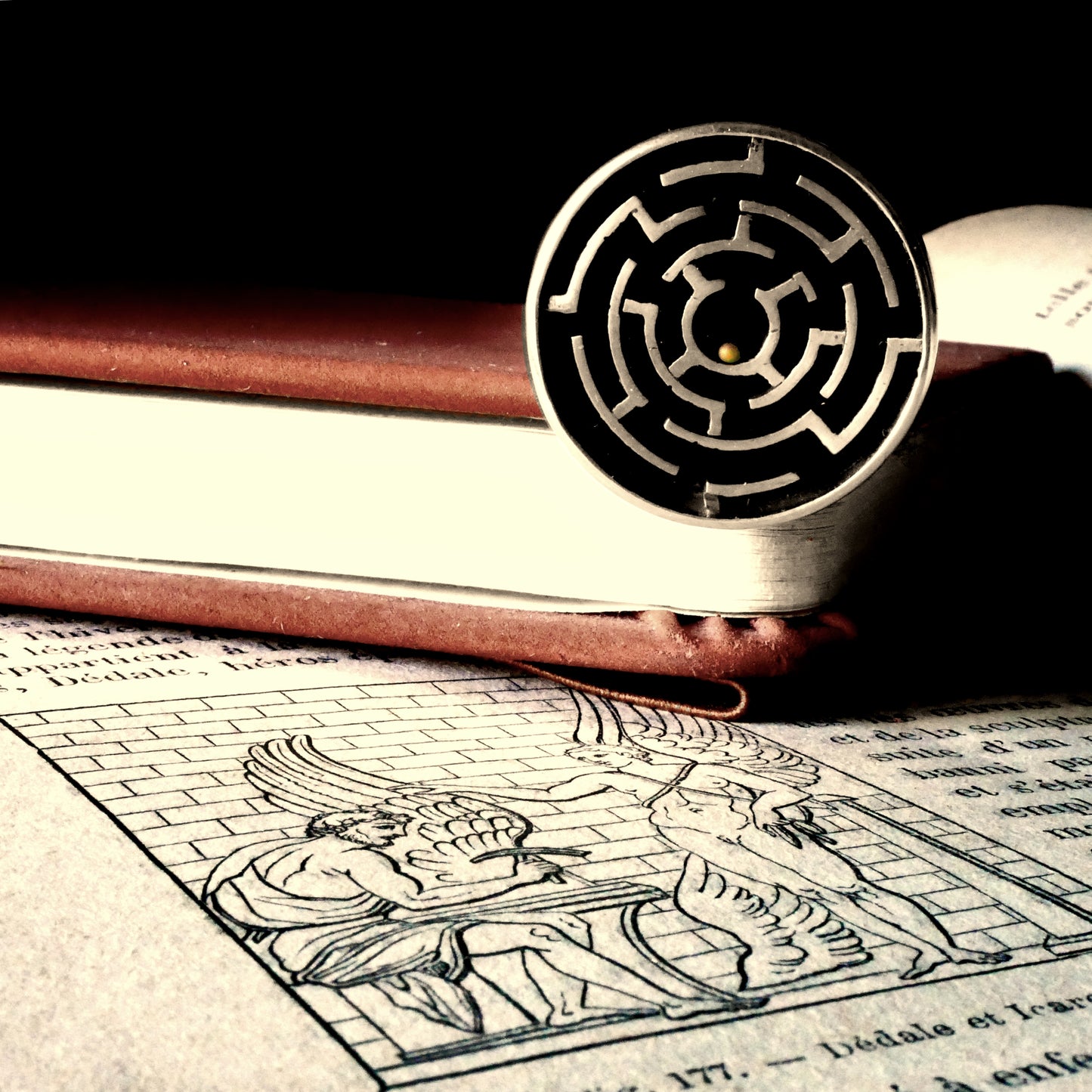 BAGUE DAIDALOS - Argent et Or
