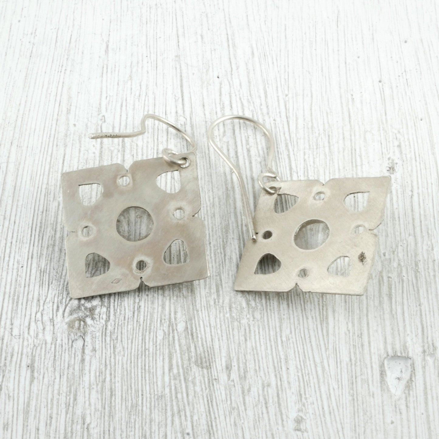 BOUCLES D'OREILLLES EOS - Argent 925 & Cristal de Roche Thalisman
