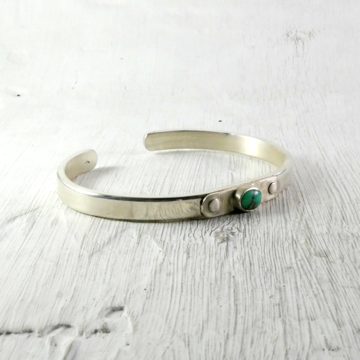 BRACELET DAMAVEND - Argent 925 & Turquoise Thalisman