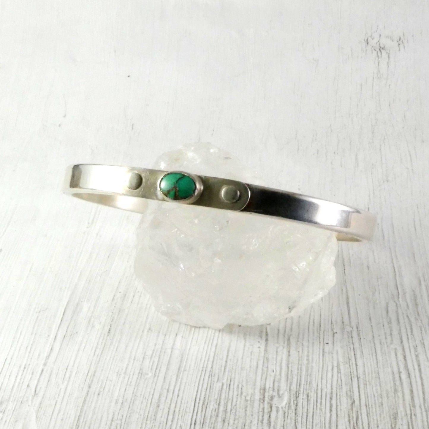 BRACELET DAMAVEND - Argent 925 & Turquoise Thalisman