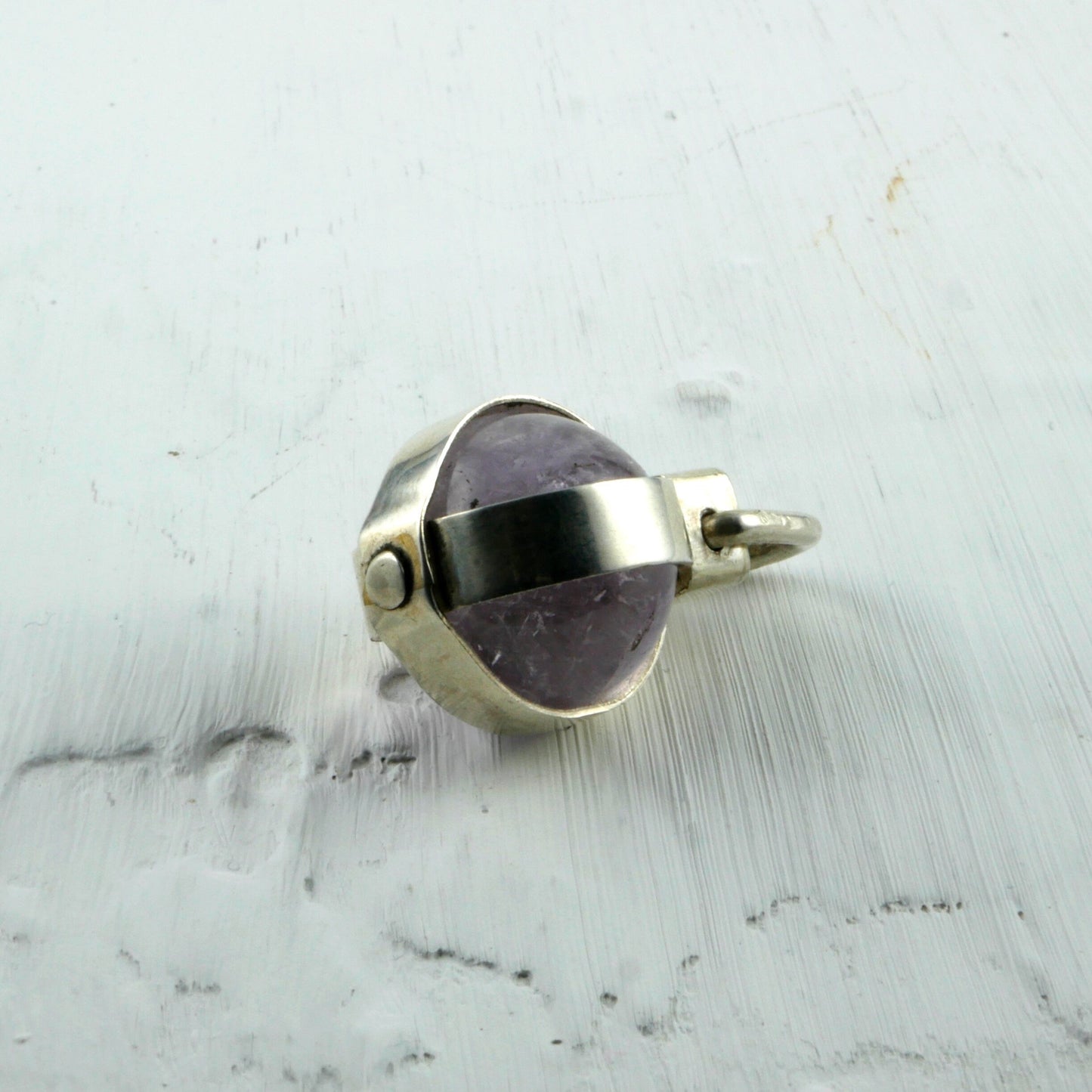 PENDENTIF DEE - Argent & Améthyste Breloques et pendentifs Thalisman