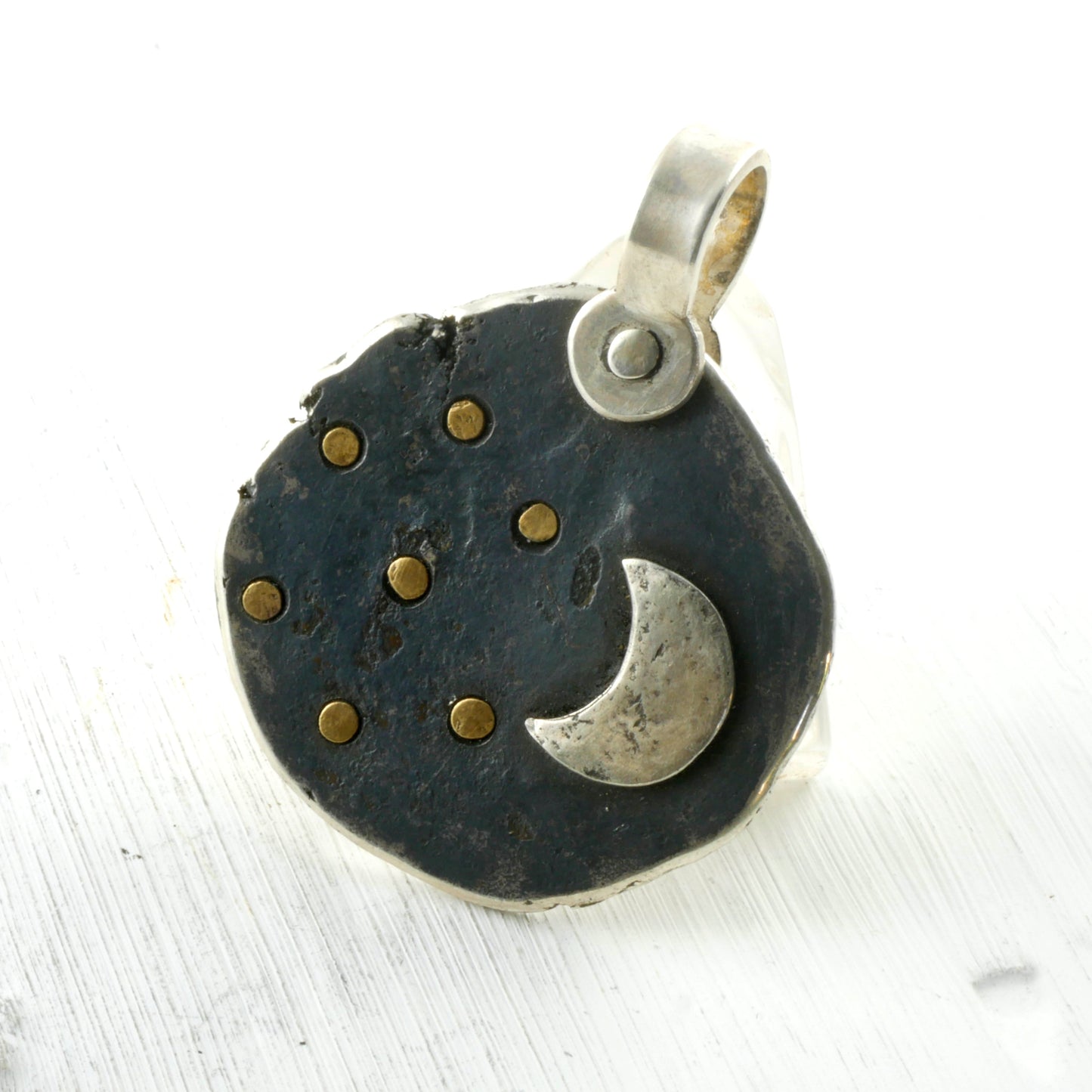 PENDENTIF NEBRA - Argent 925 & Or 18k Thalisman