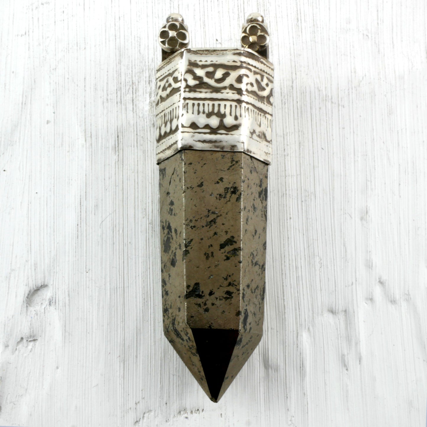 PENDENTIF TUMAN - Argent & Pyrite Thalisman