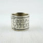 ANNEAU OMNIA VINCIT AMOR - Argent & Grenat