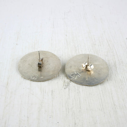 BOUCLES D'OREILLES PALENQUE - Argent 925 et Emeraude