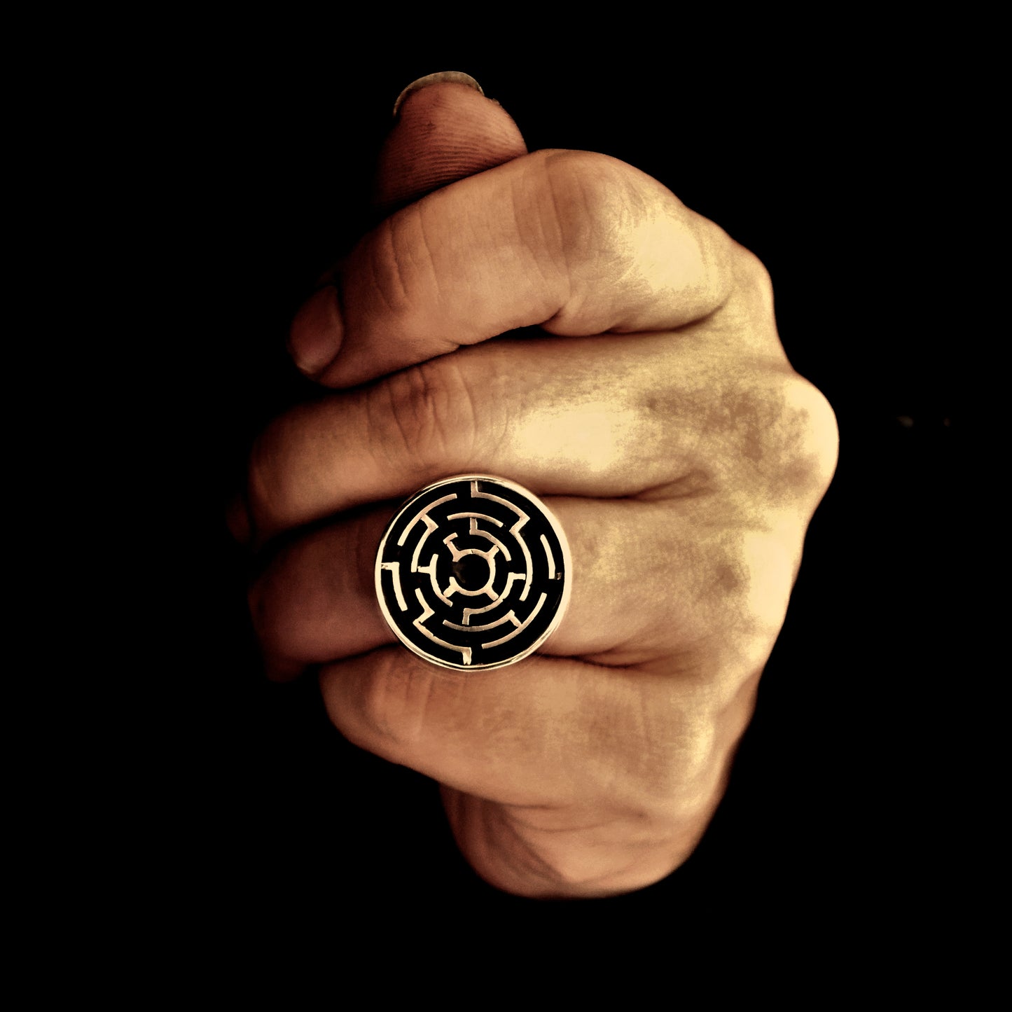 BAGUE DAIDALOS - Argent et Or