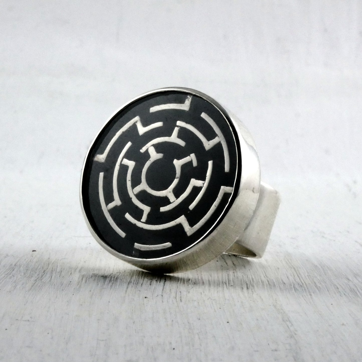 BAGUE DAIDALOS - Argent et Or