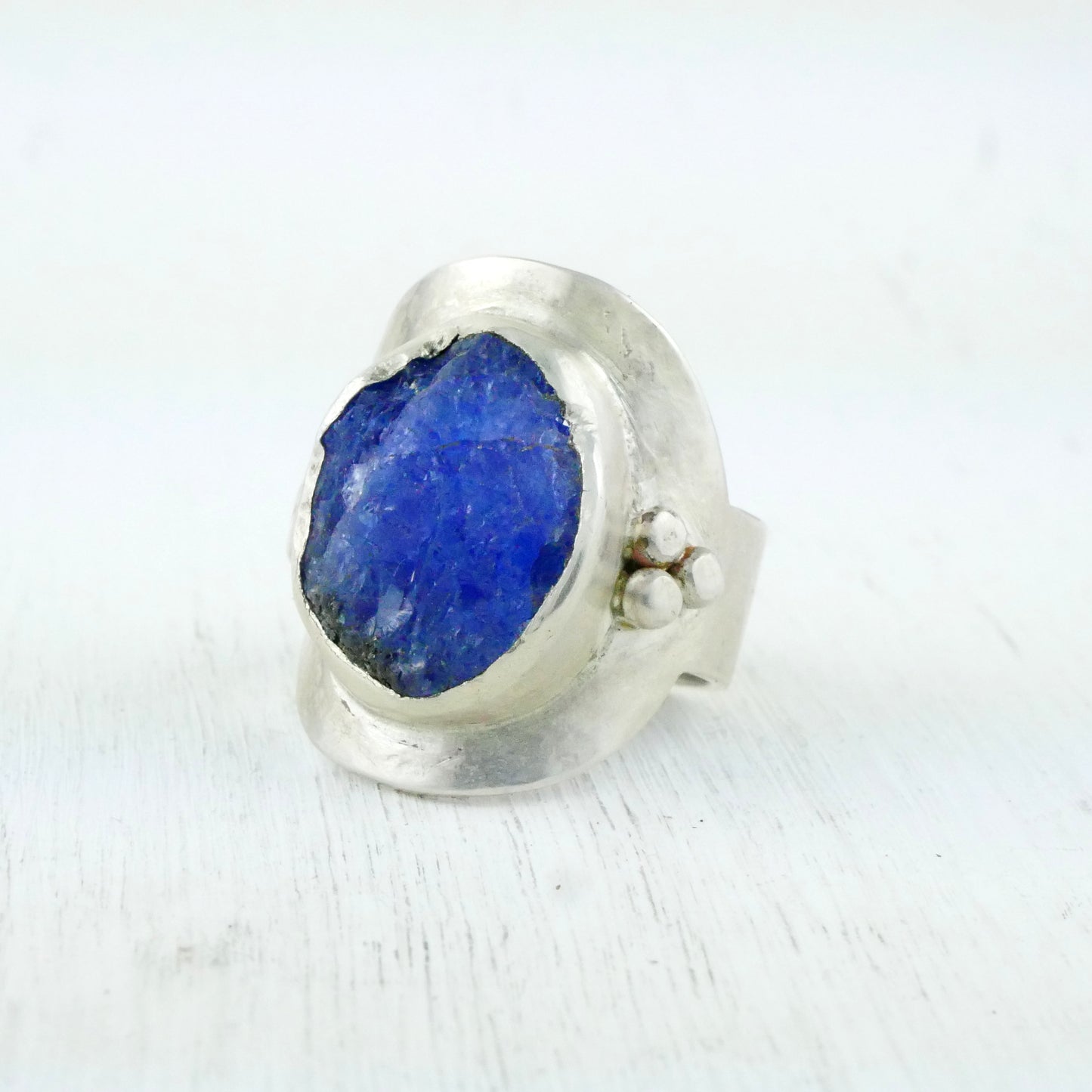 RING UMBA - Silver & Tanzanite