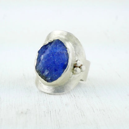 RING UMBA - Silver & Tanzanite