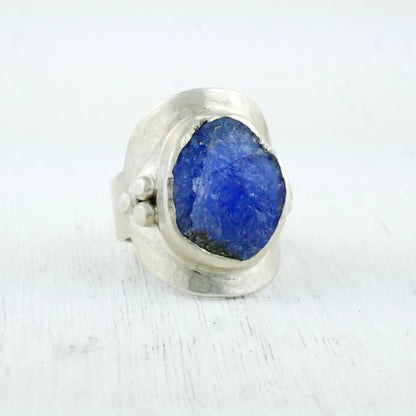 RING UMBA - Silver & Tanzanite