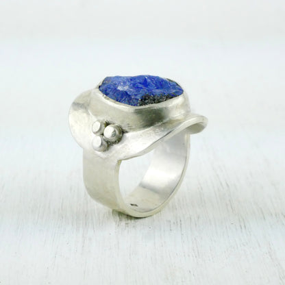 RING UMBA - Silver & Tanzanite
