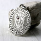 MEDAILLON AMORIS - Argent 925, Grenat