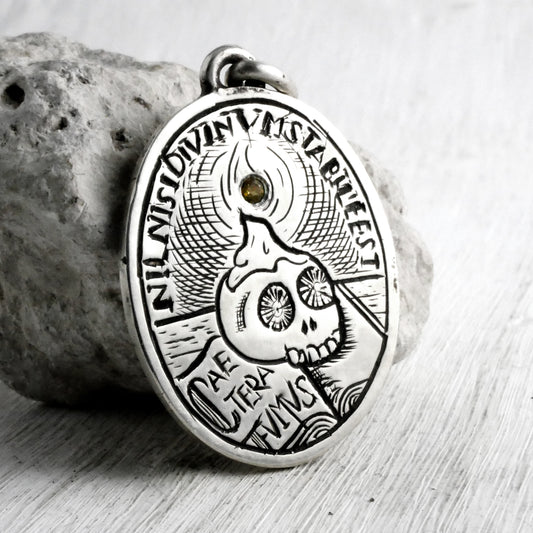 MEDAILLON MANTEGNA - Argent 925, Citrine (Copie)
