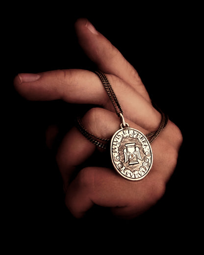 HORATIUS MEDALLION - Sterling Silver, 18K Gold