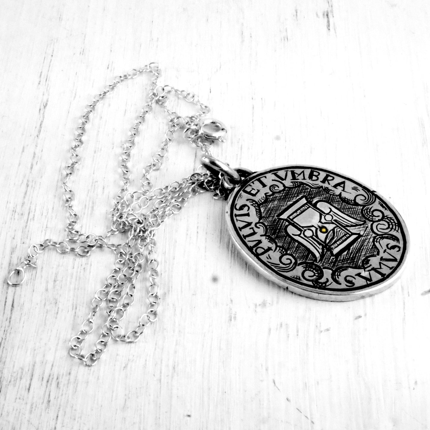 HORATIUS MEDALLION - Sterling Silver, 18K Gold