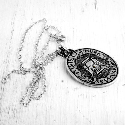 HORATIUS MEDALLION - Sterling Silver, 18K Gold