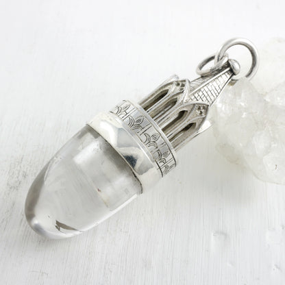 PENDENTIF CLUNY - Argent 925 & Cristal