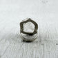 Bague en cristal brut et en argent 925 arrière
