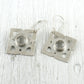 BOUCLES D'OREILLLES EOS - Argent 925 & Cristal de Roche Thalisman 