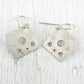 BOUCLES D'OREILLLES EOS - Argent 925 & Cristal de Roche Thalisman 
