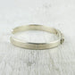 bracelet argent et grenat