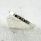bracelet argent et grenat