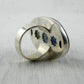 GRANDE BAGUE KHEPRI - Scarabée en Lapis Lazuli & Argent 925 Bagues Thalisman 