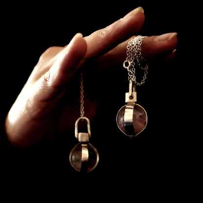 PENDENTIF DEE - Argent & Améthyste Breloques et pendentifs Thalisman 