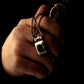 PENDENTIF RELIQUAIRE - Argent 925 & Cristal de Roche Thalisman 